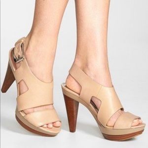 Michael Kors Carla Platform Heels - size 8